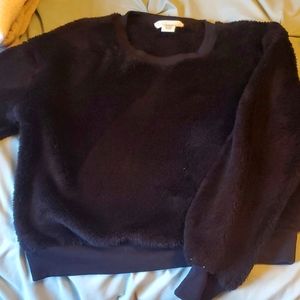 Black Sherpa sweatshirt